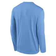 UNC Jordan Brand Courtside Dri-Fit Practice Long Sleeve Tee